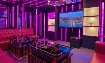 Modern luxury villa in Ho Chi Minh City with 5 bedrooms, indoor pool, and private karaoke room, perfect for short-term rental near RMIT.