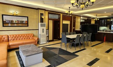 Modern luxury villa in Ho Chi Minh City with 5 bedrooms, indoor pool, and private karaoke room, perfect for short-term rental near RMIT.