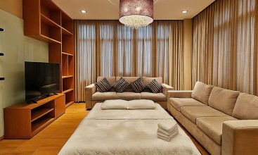 Stunning luxury villa with private pool and modern design for short-term rent in An Phu, HCMC.