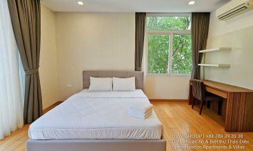 Stunning luxury villa with private pool and modern design for short-term rent in An Phu, HCMC.