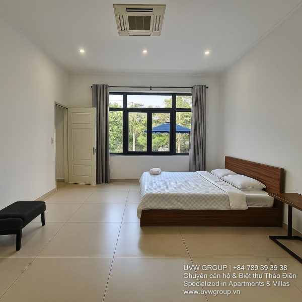 Spacious 6-bedroom villa with private pool and karaoke room for short-term rent in Thao Dien, Ho Chi Minh City