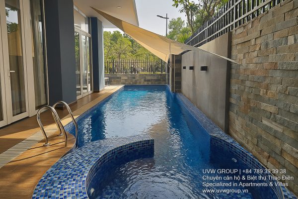 7-bedroom villa for rent in Binh Chanh with private pool, BBQ and limousine pickup