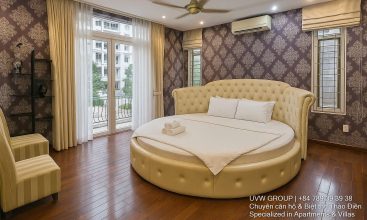 Modern luxury villa in An Phu ward with large swimming pool, karaoke room, 7 bedrooms, and 6 bathrooms