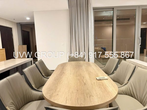 Luxury apartment for rent Empire City 3 bedrooms in thu thiem