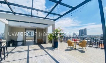 Luxury apartment for rent Riverview rooftop in thao dien, district 2
