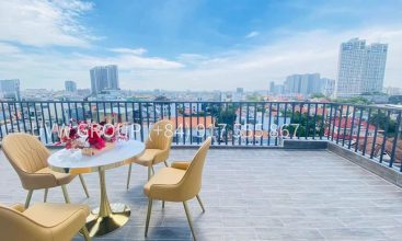 Luxury apartment for rent Riverview rooftop in thao dien, district 2