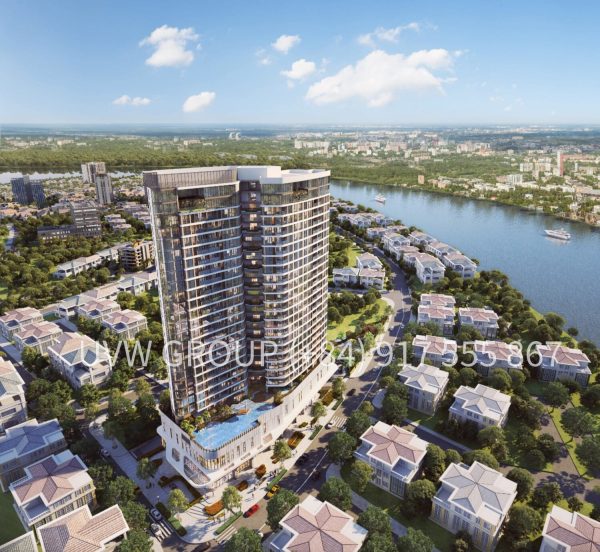 Luxury apartment for rent Thao Dien Green 2 bedrooms in thao dien, district 2