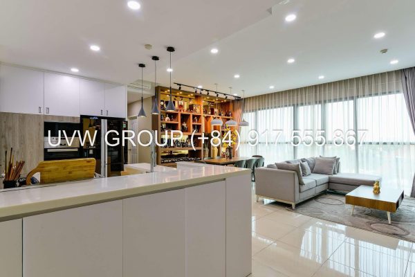 Luxury apartment for rent The Ascent 3 bedrooms in thao dien, district 2