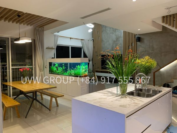 Luxury apartment for rent Topic garden penthouse 3 bedroom in thao dien, district 2