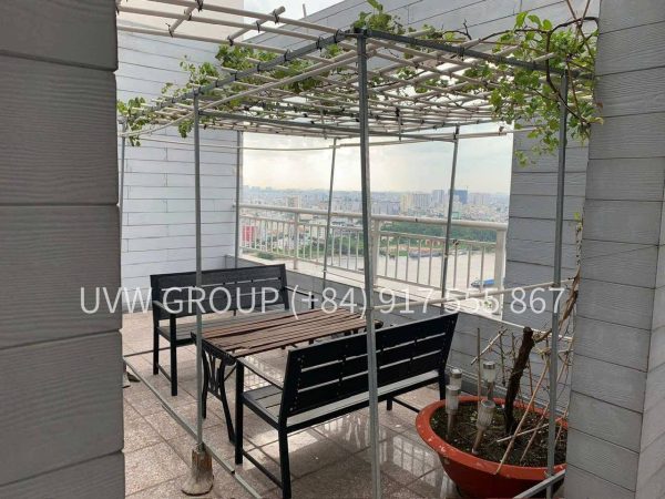 Luxury apartment for sale Hoang Anh Riverview Penthouse 4 bedrooms in thao dien, district 2