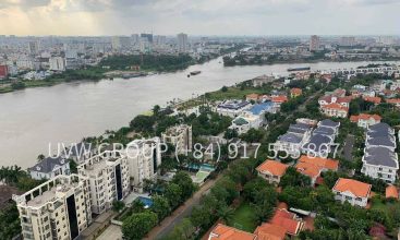 Luxury apartment for sale Hoang Anh Riverview Penthouse 4 bedrooms in thao dien, district 2