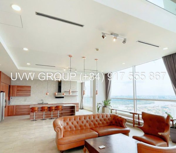 Luxury apartment for sale Penthouse Thao dien Pearl 4 bedrooms in thu duc city