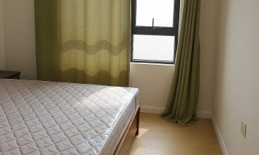 Fully furnished living room with Saigon River view in Masteri Thao Dien 2BR corner apartment for rent, District 2 HCMC.