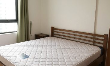 Fully furnished living room with Saigon River view in Masteri Thao Dien 2BR corner apartment for rent, District 2 HCMC.