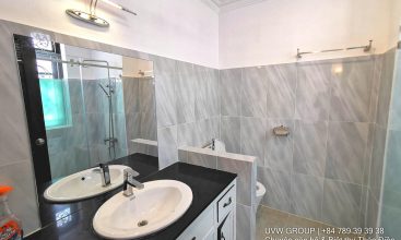 Modern 3-bedroom villa with garden in secure compound for rent, An Phu, District 2, HCMC