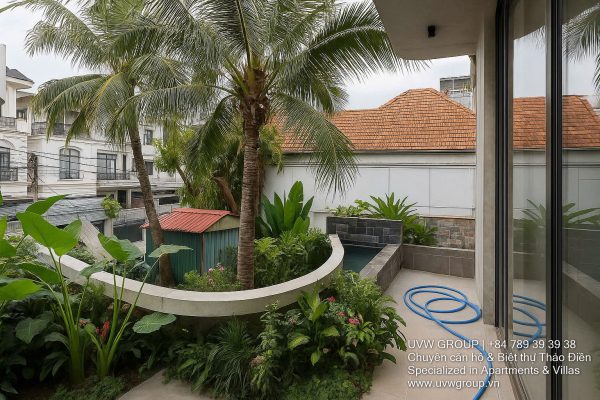 Photo of a modern 3 bedroom villa with private pool for rent in Thao Dien, District 2 HCMC