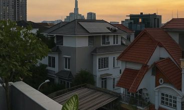 Photo of a modern 3 bedroom villa with private pool for rent in Thao Dien, District 2 HCMC