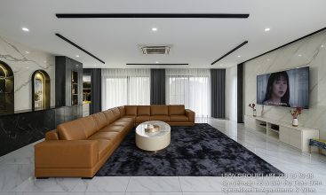 Modern villa for rent in Nha Be with private pool, 8 bedrooms, BBQ and limousine pickup