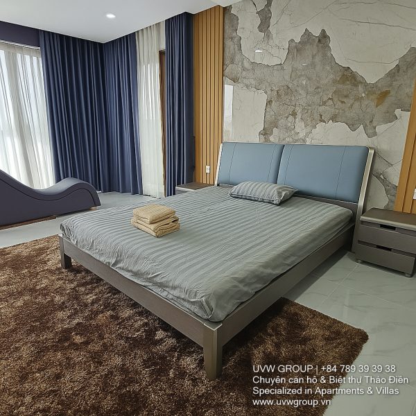 Modern villa for rent in Nha Be with private pool, 8 bedrooms, BBQ and limousine pickup