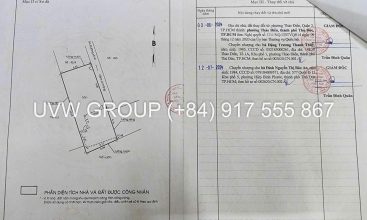 Nice land for sale in Thao Dien – Thu Duc City