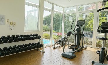 Spacious villa with a private garden and rooftop terrace in Thao Dien, District 2, Ho Chi Minh City.