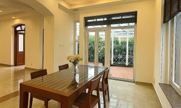 Spacious villa with a private garden and rooftop terrace in Thao Dien, District 2, Ho Chi Minh City.