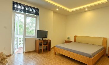 Spacious villa with a private garden and rooftop terrace in Thao Dien, District 2, Ho Chi Minh City.