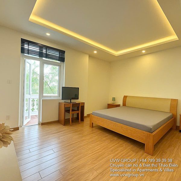Spacious villa with a private garden and rooftop terrace in Thao Dien, District 2, Ho Chi Minh City.