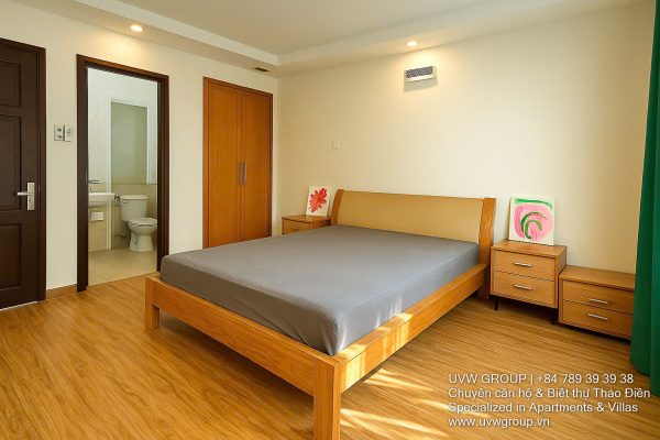 Spacious villa with a private garden and rooftop terrace in Thao Dien, District 2, Ho Chi Minh City.