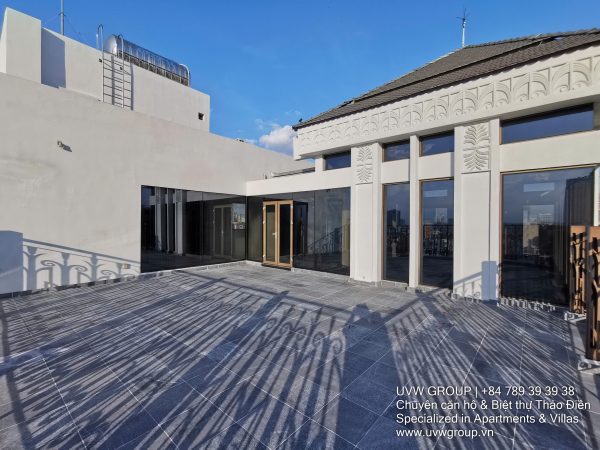 Exterior view of modern office building for rent on Pasteur Street, District 3, HCMC