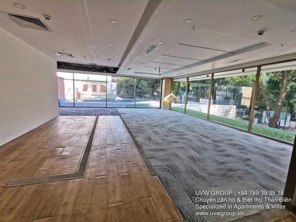 Exterior view of modern office building for rent on Pasteur Street, District 3, HCMC