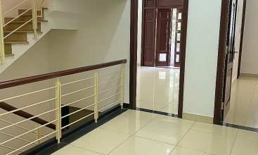 Exterior of 4-bedroom house (G+1+Rooftop structure) for rent on Street 7, An Phu, HCMC.