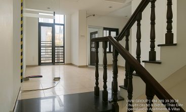 Premium 5-bedroom house with basement and rooftop for rent on Nguyen Qui Canh St, An Phu, HCMC.