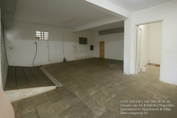 Premium 5-bedroom house with basement and rooftop for rent on Nguyen Qui Canh St, An Phu, HCMC.