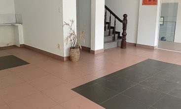 Premium 5-bedroom house with basement and rooftop for rent on Nguyen Qui Canh St, An Phu, HCMC.