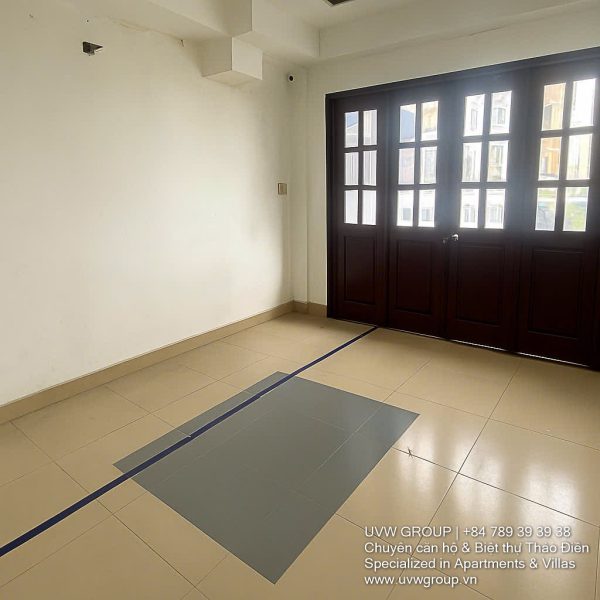 Premium 5-bedroom house with basement and rooftop for rent on Nguyen Qui Canh St, An Phu, HCMC.
