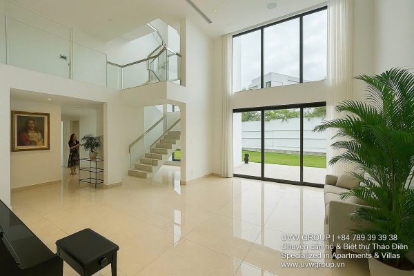 Rent New Villa Thao Dien River View 4 Bedroom