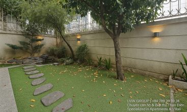Front view of a 6-bedroom villa with private pool in Phu My, District 7