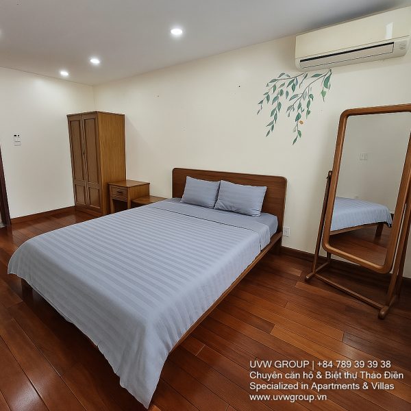 Front view of a 6-bedroom villa with private pool in Phu My, District 7