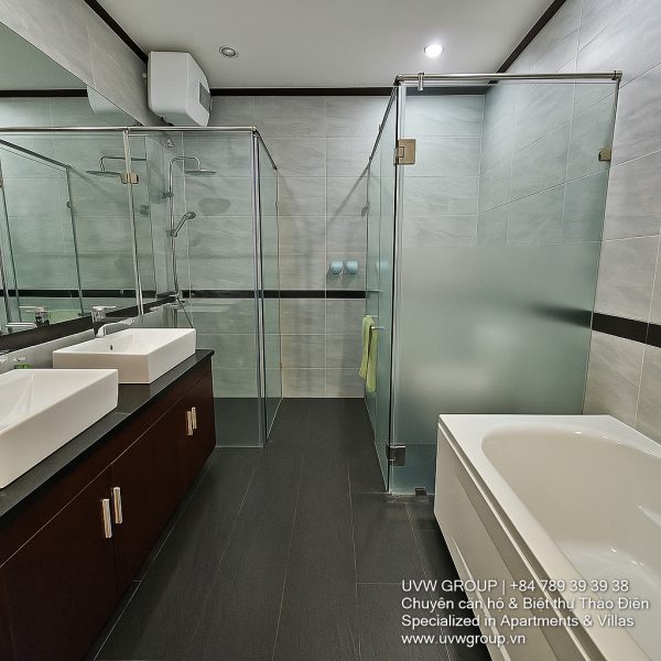 1. Front view of 5-bedroom villa with swimming pool in Thao Dien