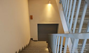 Exterior corner view of the 4-bedroom villa (basement, G+2 floors) available for rent in An Phu, D2.