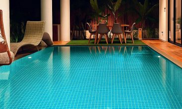 Luxury compound villa exterior with large frontage on Nguyen Van Huong, Thao Dien 2.