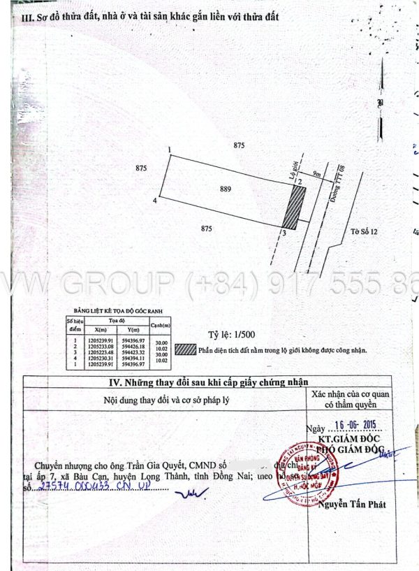 Urgent sale of large frontage land lot in Thoi Tam Thon – Hoc Mon
