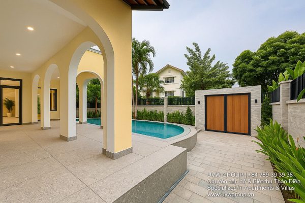 Villa for rent in thao dien district 2