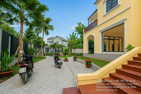 Villa for rent in thao dien district 2