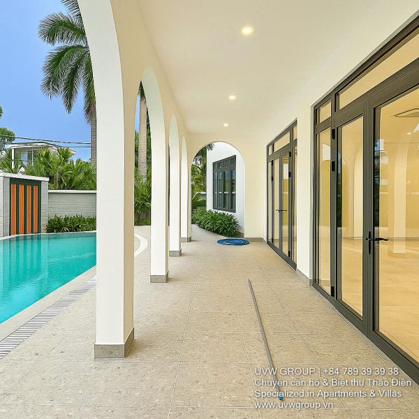 Villa for rent in thao dien district 2