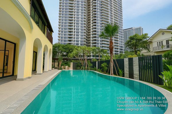 Villa for rent in thao dien district 2