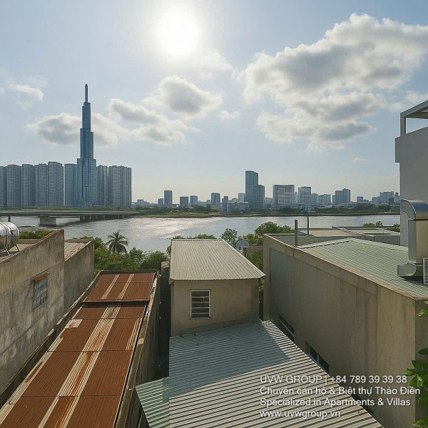 house for rent view landmark 81 in thao dien district 2