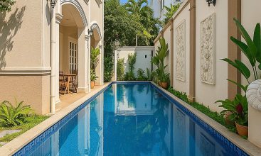 Villa for rent in Thao Dien District 2, 4 bedrooms, private pool