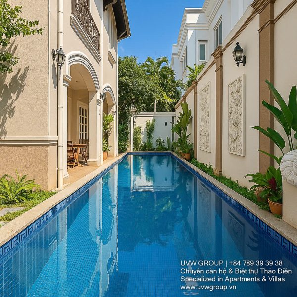 Villa for rent in Thao Dien District 2, 4 bedrooms, private pool